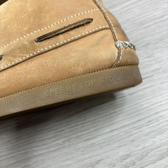 Sperry Top Sider Brown Leather Chukka Ankle Boots Sahara Men’s Lace Up 7.5M - Picture 13 of 14